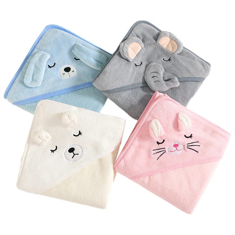 Baby Hooded Animal Towel photo 2