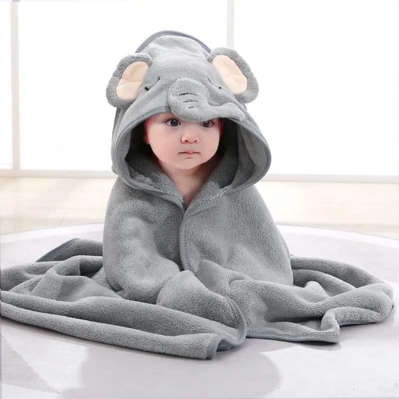 Baby Hooded Animal Towel photo 4