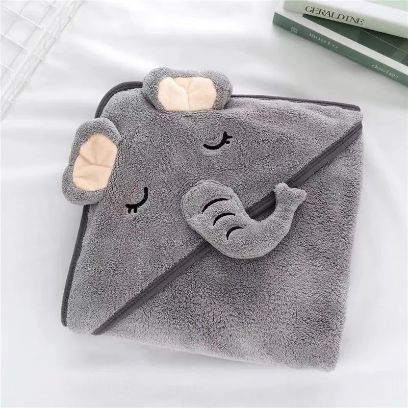 Baby Hooded Animal Towel photo 8