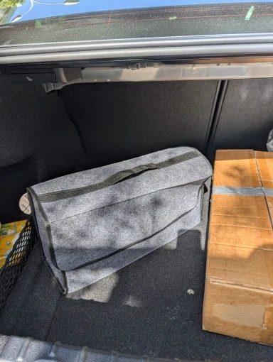Buyer photo of Felt Trunk Organizer