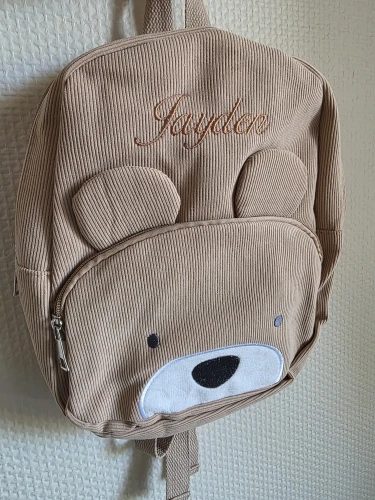 Buyer photo of Name-Embroidered Toddler Backpack