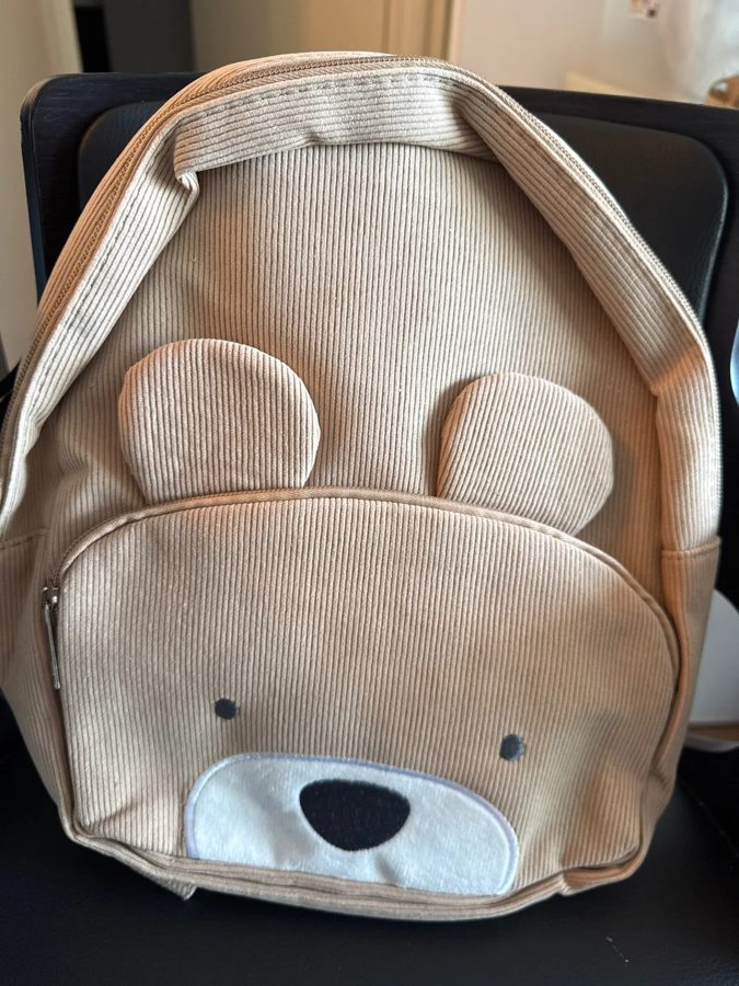 Buyer photo of Name-Embroidered Toddler Backpack