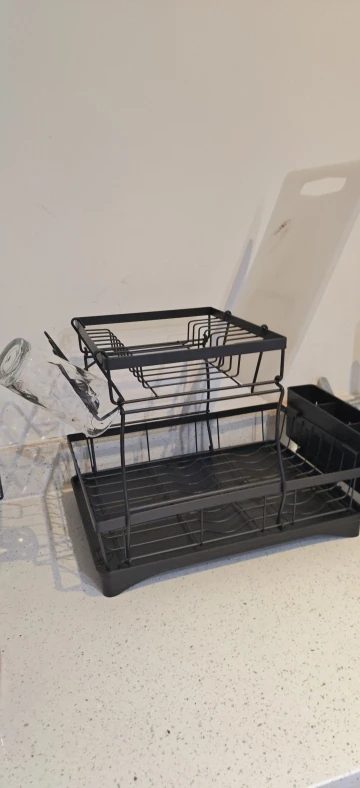 Buyer photo of Two-Tier Dish Drying Rack