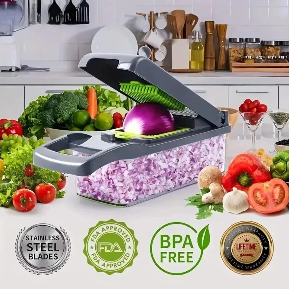 Multi-Blade Vegetable Chopper photo 2
